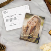 大学院トレンディースクリプトの重ねカスタム合わせ写真 箔シーズンポストカード