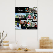 大学院ハットカスタム数々のフォトコラージュ6V3ポスター ポスター (キッチン)