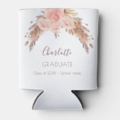 大学院パンパスグラス赤面バラフローラ 缶クーラー (正面)