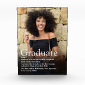 大学院パーソナライズされた写真定義引用文 フォトブロック (正面)