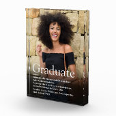 大学院パーソナライズされた写真定義引用文 フォトブロック (右)