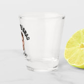 大学院パーティーカスタム文字写真卒業 ショットグラス (右)