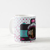 大学院フォトカメラヴィンテージアートトレンディーかわいい コーヒーマグカップ (正面左)