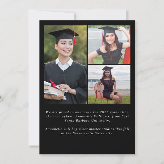 大学院フォトコラージュタイポグラフィ 案内状 (裏面)