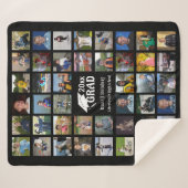 大学院フォトコラージュ名学校 シェルパブランケット (正面(横))