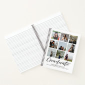 大学院フォトコラージュ記念 ノートブック (内部)