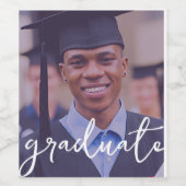 大学院フォトシールのワインラベル ワインラベル (シングルラベル)