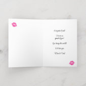 大学院フォトフォイルおめでとうカード 箔シーズンカード (内側レイダウン)