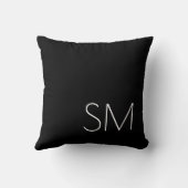大学院フォトブラックモノグラム クッション (裏面)