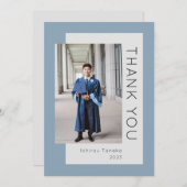 大学院フォトブルー2023サンキューカード サンキューカード (正面/裏面)