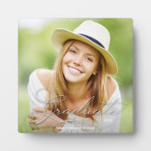 大学院フラムレス写真卓上イーゼルバック フォトプラーク (正面)