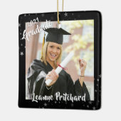 大学院ブラシスクリプト2フォトスターブラックキープサケ セラミックオーナメント (左)