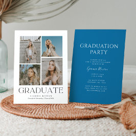 大学院プレステージ卒業写真招待状 招待状