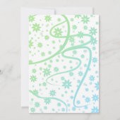 大学院マガジンカバー写真卒業パーティー 招待状 (裏面)