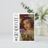 大学院マガジンカバー写真卒業パーティー 案内ポストカード (スタンド正面)