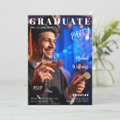 大学院マガジンカバー 招待状 (スタンド正面)