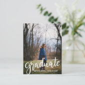 大学院モダンの脚本 | 写真の日付を保存 案内ポストカード (スタンド正面)