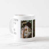 大学院モダン写数々の真スタイリッシュ コーヒーマグカップ (正面左)