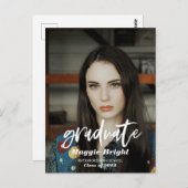 大学院モダン写真はがき ポストカード (正面/裏面)