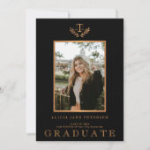 大学院モダン写真法科卒業 案内状 (正面)