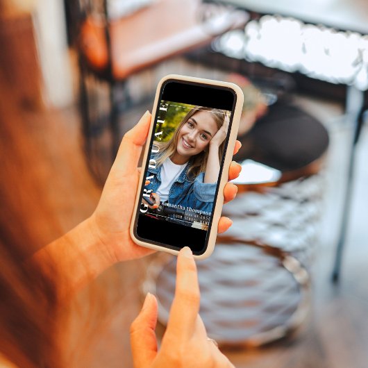 大学院モダン写真 | QRコードソーシャルメディア 招待状