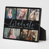 大学院モダン台本フォトコラージュ記念 フォトプラーク (側面)