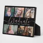 大学院モダン台本フォトコラージュ記念 フォトプラーク (側面)