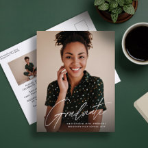 大学院モダン脚本シンプル第2写真卒業