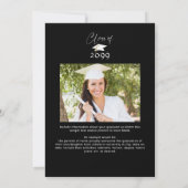 大学院モダン脚本5枚白黒 案内状 (裏面)