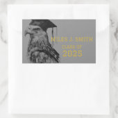 大学院ユニーク封筒用シールシール | イーグル 長方形シール (バッグ)