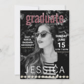 大学院ユニーク誌カバー写真パーティー 招待状 (正面)