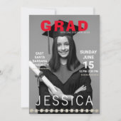 大学院ユニーク誌カバー写真パーティー 招待状 (正面)