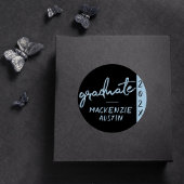 大学院ライトブルー |ロビンエッグブラシ ラウンドシール