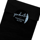 大学院ライトブルー |ロビンエッグブラシ ラウンドシール