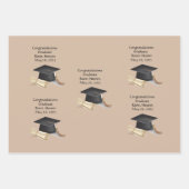 大学院ラッピング紙フラットシートセット3 ラッピングペーパーシート (正面)