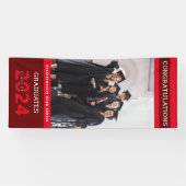 大学院レッドブルゴーニュ写真卒業 横断幕 (横)