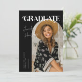 大学院レトロブラックアーチ卒業発表 サンキューカード (スタンド正面)