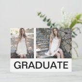 大学院写真のお知らせ 招待状 (スタンド正面)