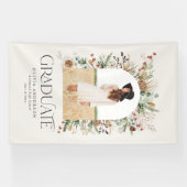 大学院写真テラコッタ植物学モダン校1  横断幕 (横)