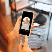 大学院写真テンプレートエレガントタイポグラフィアーチ 案内状