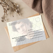 大学院写真モダントレンディーシンプル新聞 ポストカード