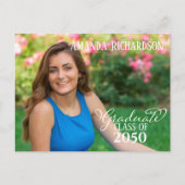 大学院写真モダントレンディーシンプル風景 ポストカード (正面)