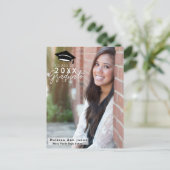 大学院写真モダン写真 インビテーションポストカード (スタンド正面)