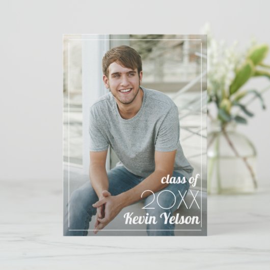 大学院写真修了会 招待状 (スタンド正面)