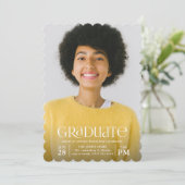 大学院写真修了会 招待状 (スタンド正面)