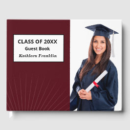 大学院写真卒業シニアクラスカスタム ゲストブック