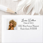 大学院写真差出人住所 ラベル (インサイチュ)