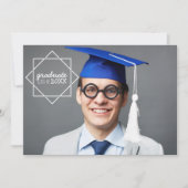 大学院写真招待状 招待状 (正面)