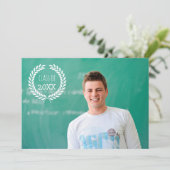 大学院写真招待状 招待状 (スタンド正面)