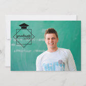 大学院写真招待状 招待状 (正面)